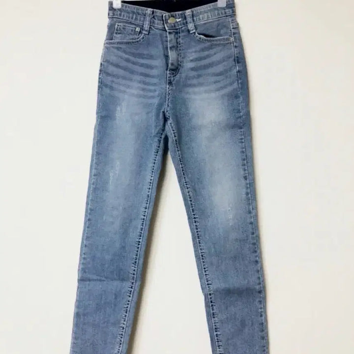 [SOLD OUT] 연청 일자 밴딩 데님 바지