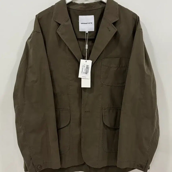 [SOLD OUT] [XL] 에스피오나지 CN 릴렉스드 스포츠 자켓 올리브