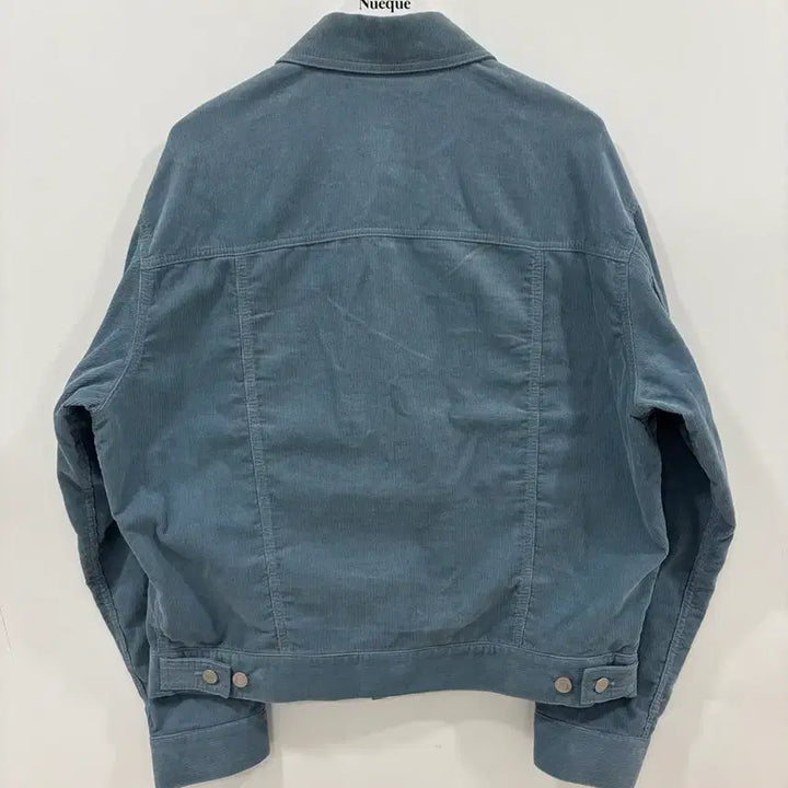 [BUNJANG] Tomboy Corduroy Trucker Jacket - Blue / [L] 톰보이 코듀로이 트러커 점퍼 블루