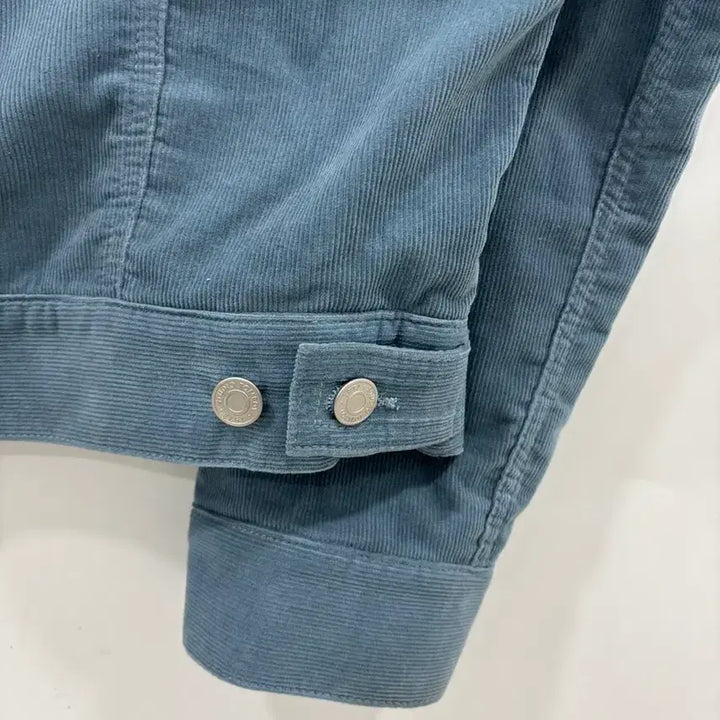 [BUNJANG] Tomboy Corduroy Trucker Jacket - Blue / [L] 톰보이 코듀로이 트러커 점퍼 블루