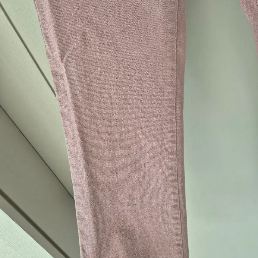 [BUNJANG] Miz Apparel Pink Bootcut Cotton Pants / M)미즈어패럴 핑크 부츠컷 팬츠