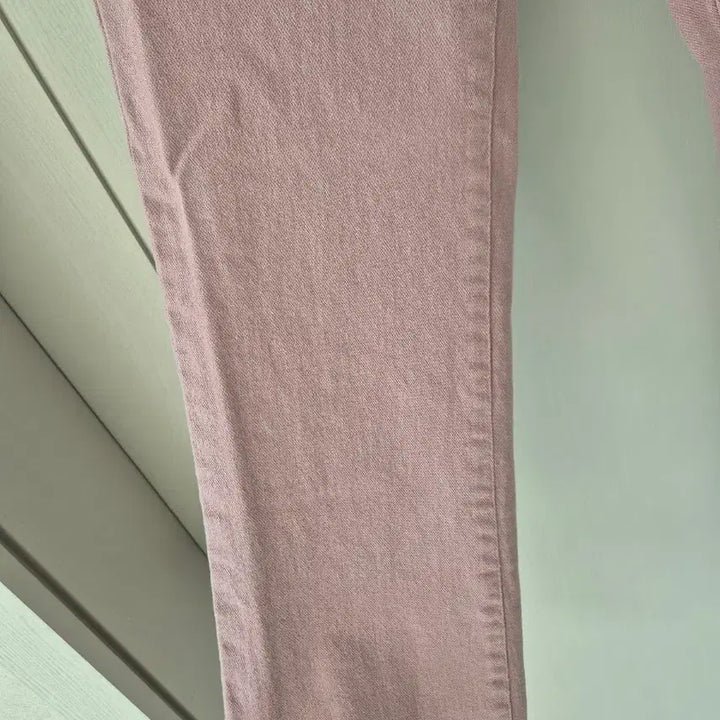 [BUNJANG] Miz Apparel Pink Bootcut Cotton Pants / M)미즈어패럴 핑크 부츠컷 팬츠