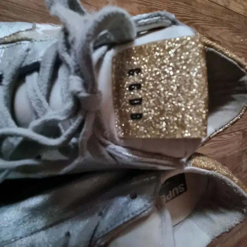 [BUNJANG] Golden Goose Superstar Glitter Sneakers / 골든구스 슈퍼스타 글리터 EU38 GOLDEN GOOSE 240~45