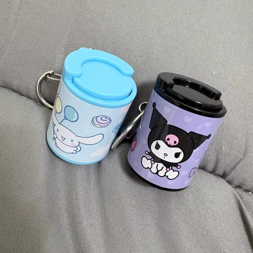 [BUNJANG] Sanrio Cinnamoroll Kuromi Coin Cylinder Coin Case Bundle / 산리오 시나모롤 쿠로미 코인실린더 일괄 코인케이스 동전케이스