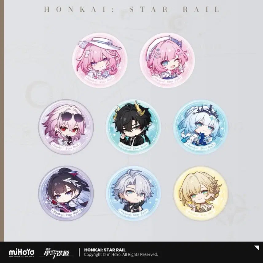 [BUNJANG] Honkai: Star Rail Official Character Can Badge Kirene / [예약공구] 붕괴스타레일 공식 캐릭터 캔뱃지 키레네 등
