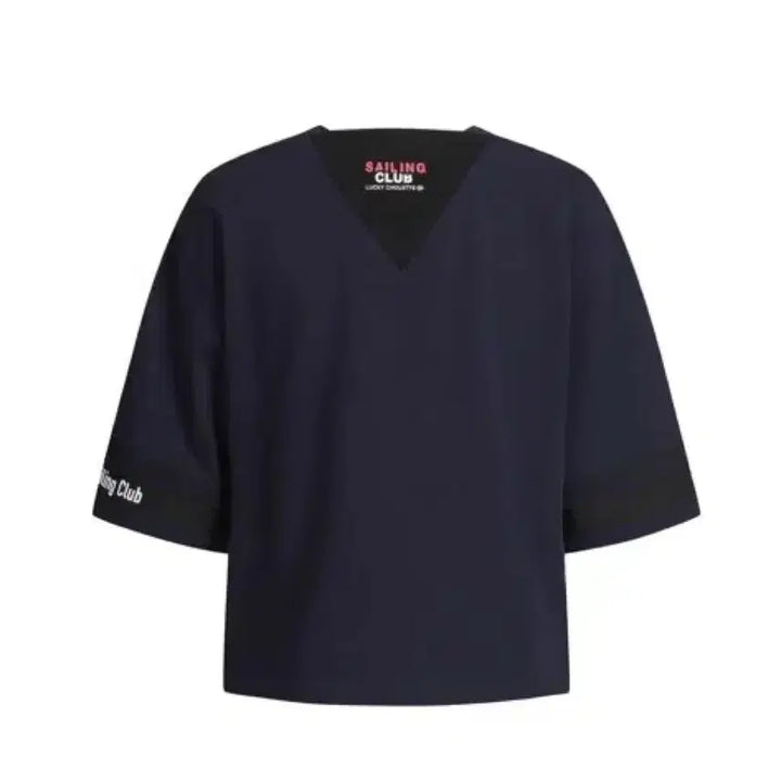 [SOLD OUT] 럭키슈에뜨 자수 디테일 반팔 티셔츠 36 새것