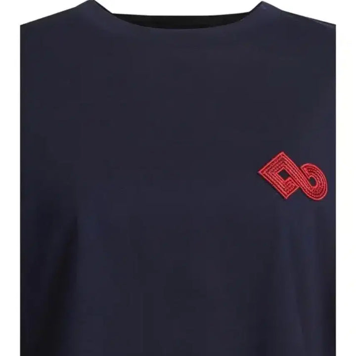 [SOLD OUT] 럭키슈에뜨 자수 디테일 반팔 티셔츠 36 새것