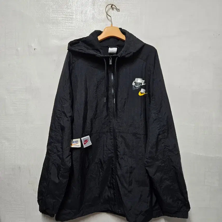 [BUNJANG] Nike Multi Swoosh Hooded Windbreaker Jacket - L / 나이키 멀티 스우시 후드 바람막이 L