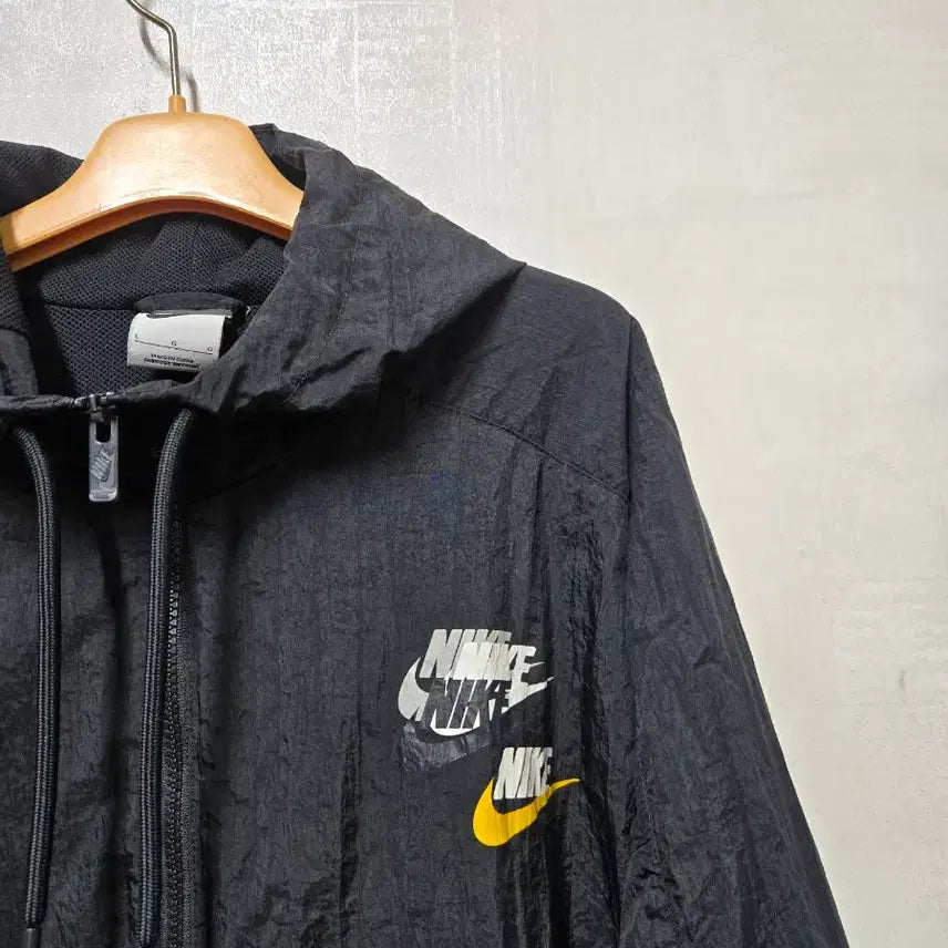 [BUNJANG] Nike Multi Swoosh Hooded Windbreaker Jacket - L / 나이키 멀티 스우시 후드 바람막이 L