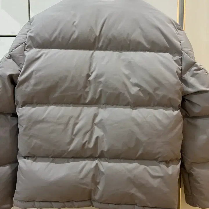 [BUNJANG] Lacoste Grey Goose Down Padded Jacket Size 100-105 / 라코스테 그레이 구스다운패딩 100-105