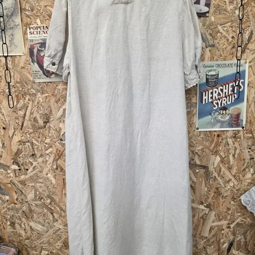 [BUNJANG] Paris &amp; New York Fleur Linen Long Dress / 파리앤뉴욕 플뢰르 fleur 린넨 롱 원피스 F