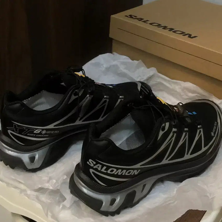 [SOLD OUT] 살로몬 XT-6 고어텍스 블랙 실버 그레이 275mm
