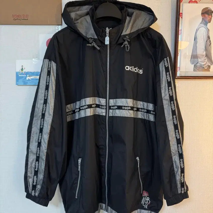 [BUNJANG] Adidas 90s Streetball Windbreaker Jacket / [M]아디다스 90s 스트릿볼 바람막이 자켓 올드스쿨