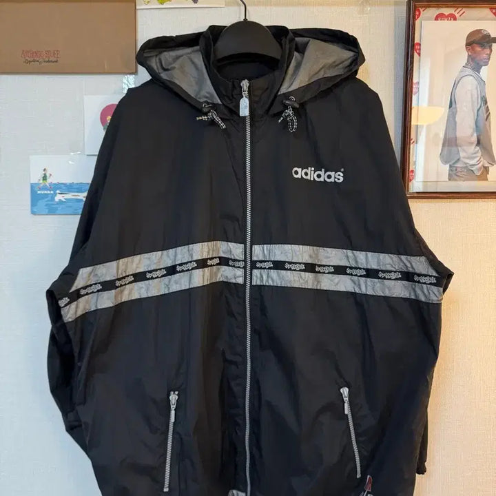 [BUNJANG] Adidas 90s Streetball Windbreaker Jacket / [M]아디다스 90s 스트릿볼 바람막이 자켓 올드스쿨