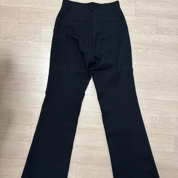[BUNJANG] 45th Street Wide Slacks - Black / [이민정리] 45번가 와이드 슬랙스