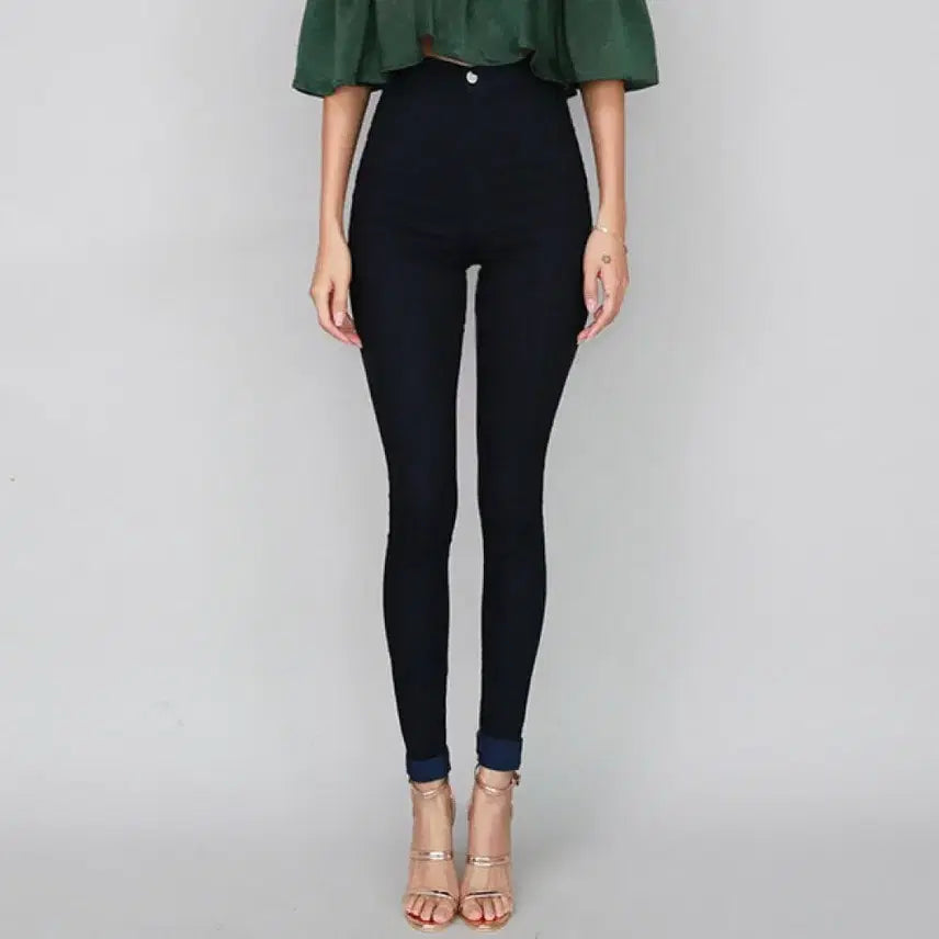 [SOLD OUT] 배드블러드 에덴 수퍼 하이웨스트 스키니진 블랙 3