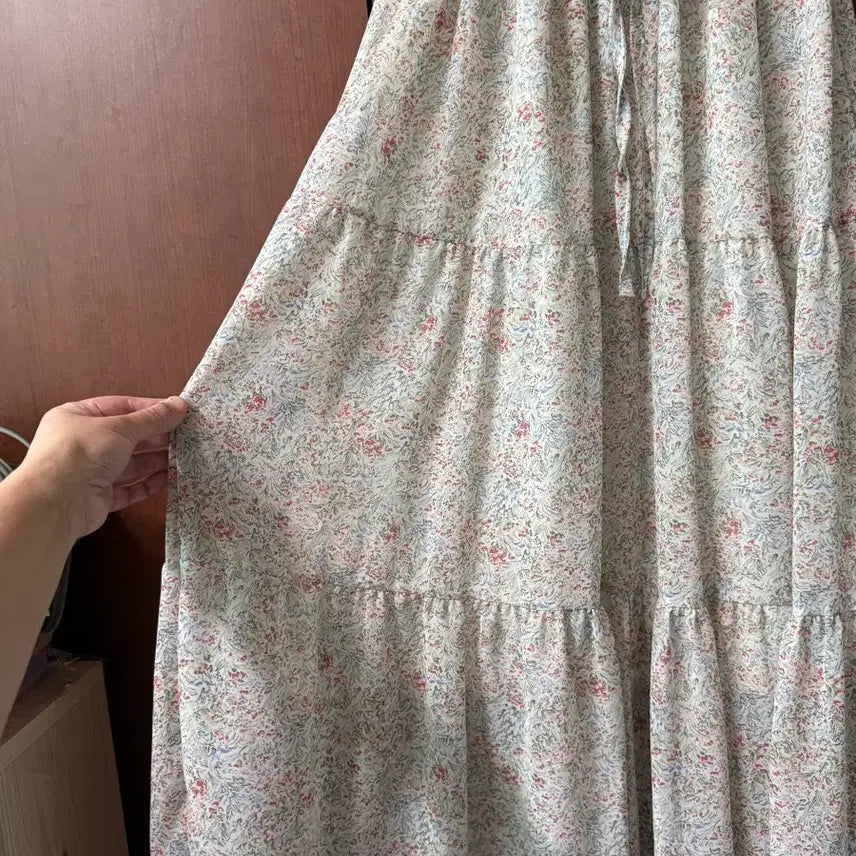 [BUNJANG] Plastic Island Floral Long Dress / 플라스틱 아일랜드 꽃무늬 롱 원피스