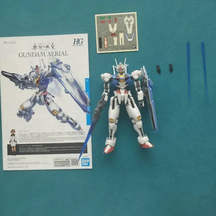 [BUNJANG] HG Gundam Aerial Assembled Model Kit / HG  건담 에어리얼 가조립