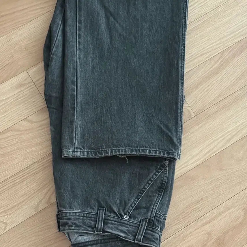 [BUNJANG] Macwoodgun Carpenter Denim Pants Grey / 맥우드건 카펜더 데님 팬츠 그레이 30