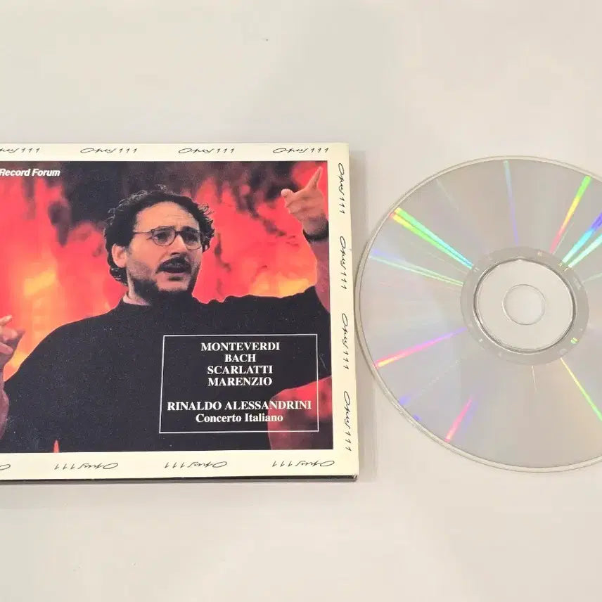 [BUNJANG] Opus 111 Rinaldo Alessandrini Concerto Italiano Monteverdi Bach CD Album / Opus 111 몬테베르디 Bach CD 음반