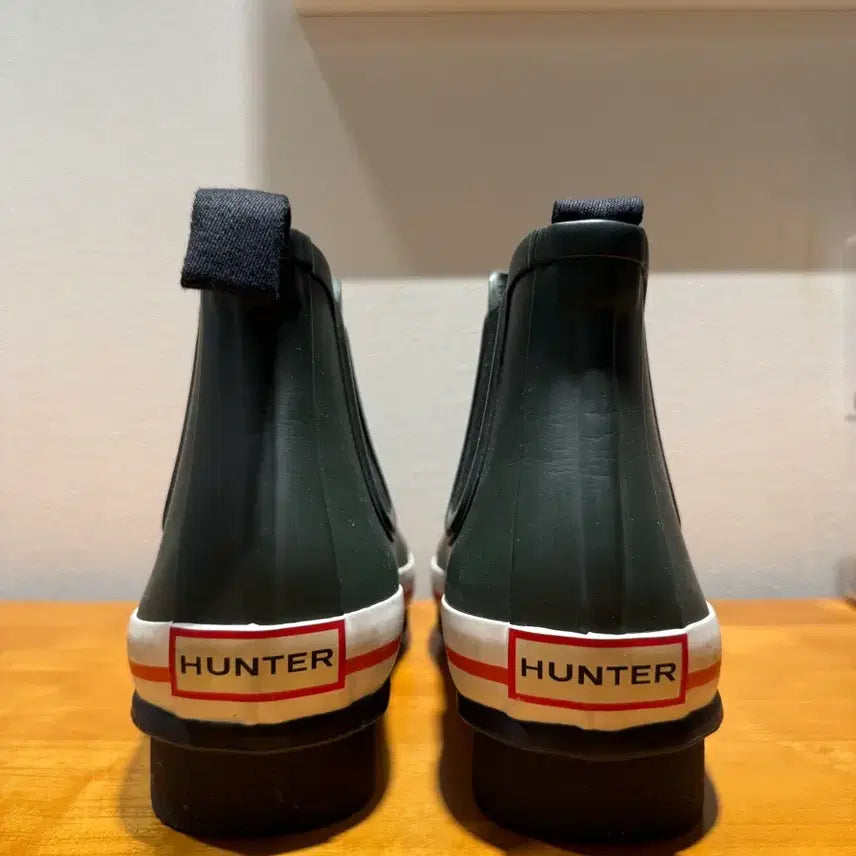 [BUNJANG] Hunter Chelsea Rain Boots Dark Olive / 헌터 첼시 레인부츠 다크올리브