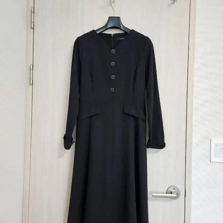 [BUNJANG] Roem Black Long Dress / [만원의행복]로엠 블랙 롱 원피스(S/55)-하객룩/오피스