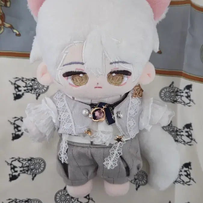 [BUNJANG] Project MoonDae BaekguMung 15cm Doll / 데못죽 인형 박문대 속성 백구뭉 15cm