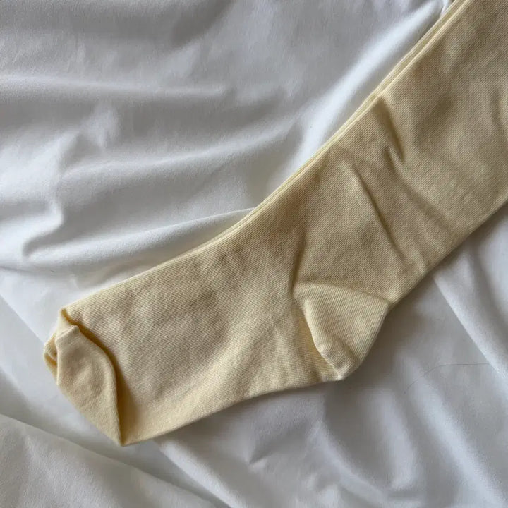 [BUNJANG] 10-Part Tights Cream, Beige / 새상품 :) 10부 타이즈 크림, 베이지