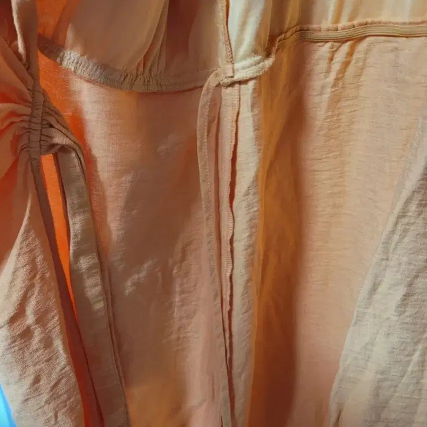 [BUNJANG] H&amp;M Orange Wrap Long Dress / H&amp;M오렌지 랩 스타일 롱 원피스