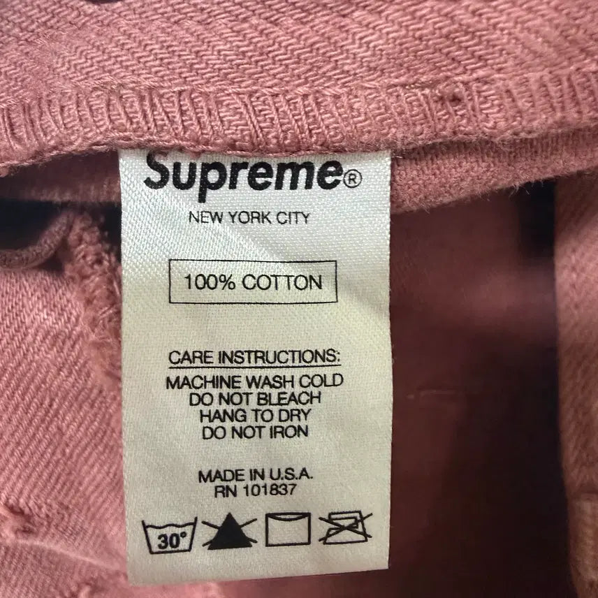 [BUNJANG] 슈프림(Supreme) 아카이브 레귤러 진(더 스타 핑크, 30사이즈) / 슈프림(Supreme) 아카이브 레귤러 진(더 스타 핑크, 30사이즈)
