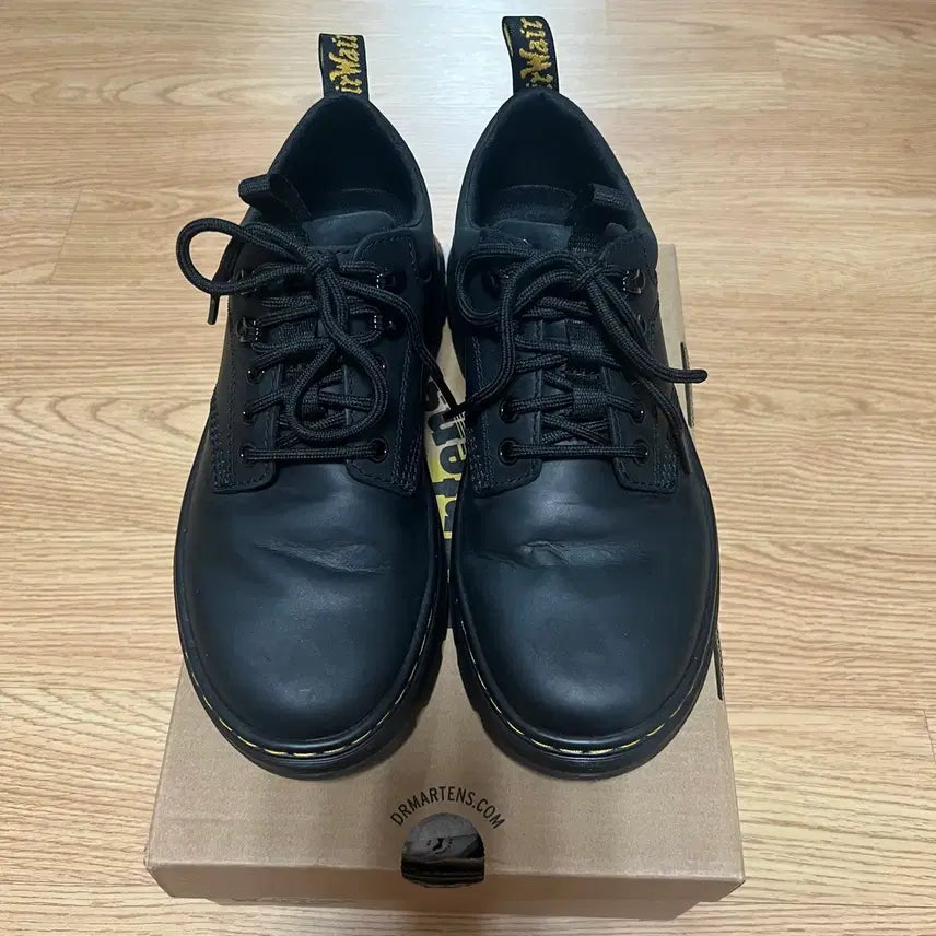 [BUNJANG] Dr. Martens Leader Wyoming Black Boots / 닥터마틴 리더 와이오밍 250 블랙 닥마 27104001