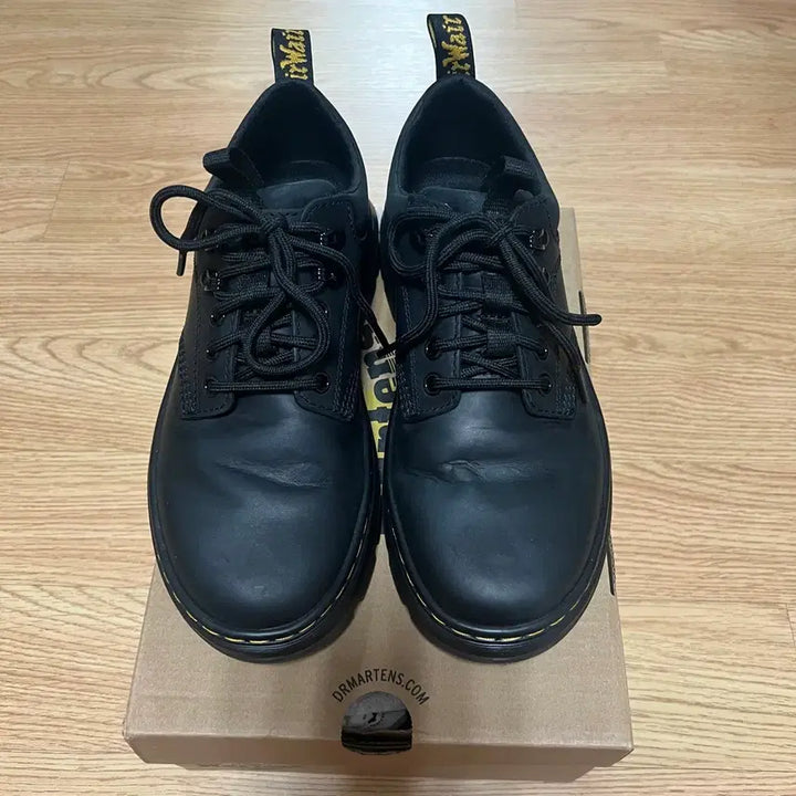 [BUNJANG] Dr. Martens Leader Wyoming Black Boots / 닥터마틴 리더 와이오밍 250 블랙 닥마 27104001