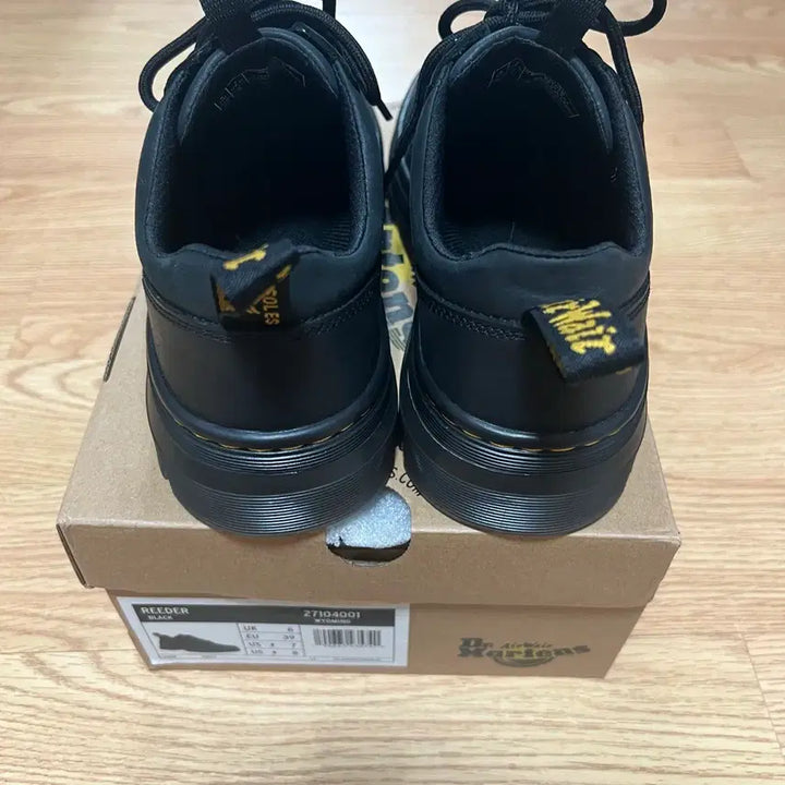 [BUNJANG] Dr. Martens Leader Wyoming Black Boots / 닥터마틴 리더 와이오밍 250 블랙 닥마 27104001