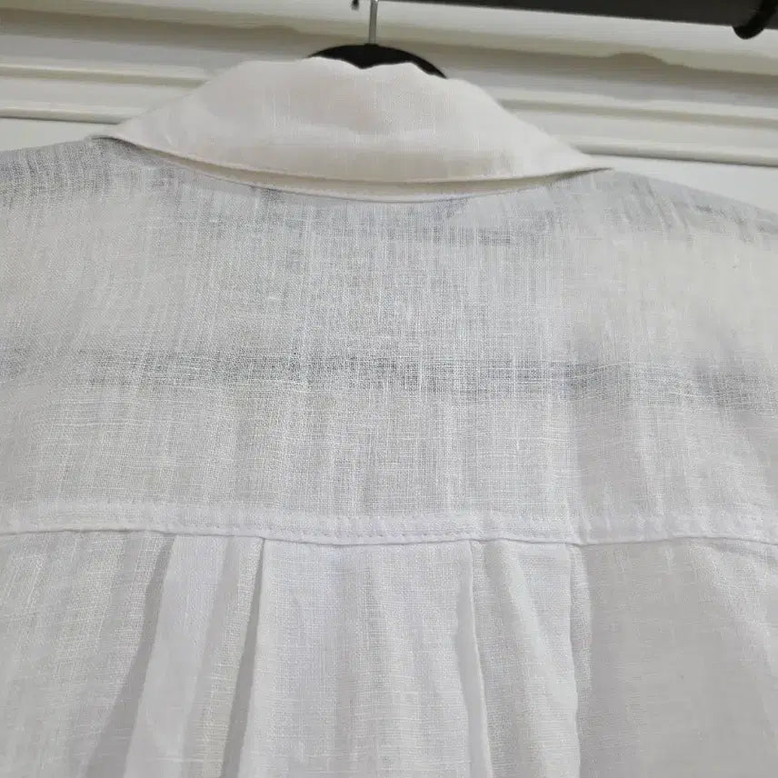 [BUNJANG] ZARA Summer White Shirt / 여름 자라 고급스런  남방셔츠  깨끗해요  가슴단면57
