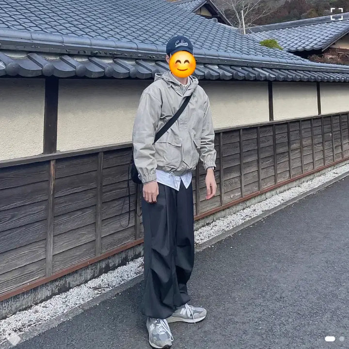 [BUNJANG] 파르티멘토 후드 집업 자켓 스모크 그레이 L / 파르티멘토 후드 집업 자켓 스모크 그레이 L