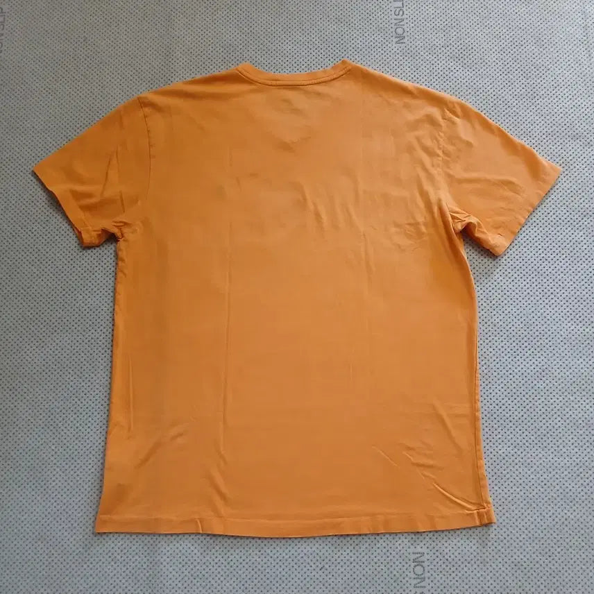 [BUNJANG] Polo Ralph Lauren Orange V-Neck T-Shirt / 폴로 랄프로렌 브이넥 반팔 티셔츠 주황색