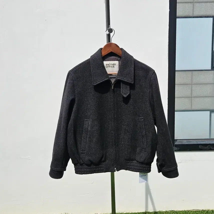[BUNJANG] Another Office 23AW Volume Blouson Wool Jacket / 어나더오피스 23AW 볼륨 블루종 울 자켓
