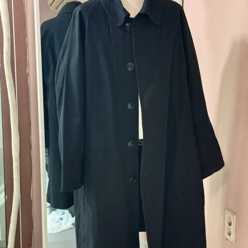 [BUNJANG] Wardrobe 41 Atelier Long Coat Herringbone Stripe M Size / 워드로브 41 Atelier coat m사이즈