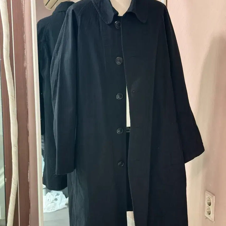 [BUNJANG] Wardrobe 41 Atelier Long Coat Herringbone Stripe M Size / 워드로브 41 Atelier coat m사이즈