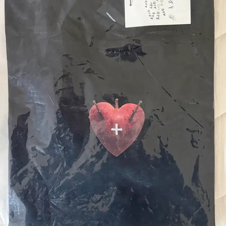 [SOLD OUT] 박효신 A+E apple heart 티셔츠 9번 (라지,L)