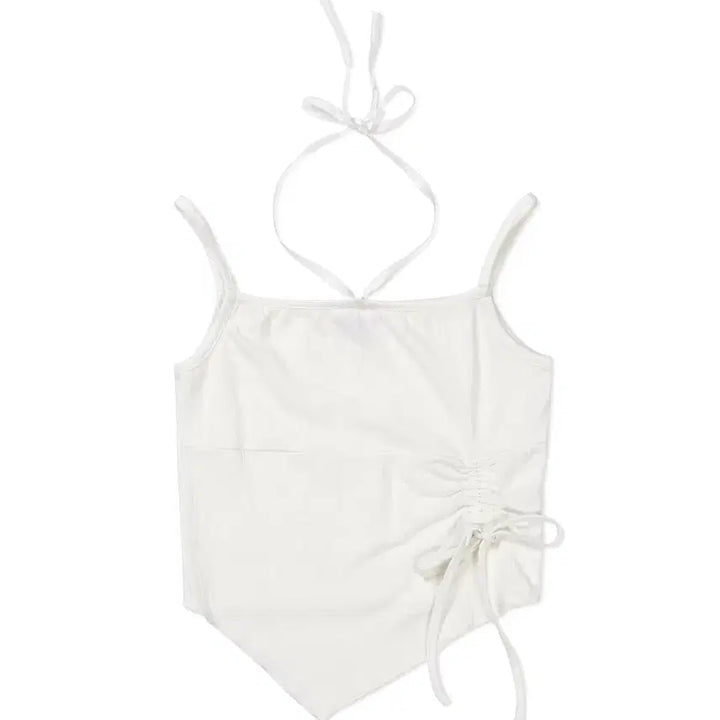 [BUNJANG] Zero/Planet Lydia Sleeveless Top White / 제로플래닛 리디아 슬리브리스 M white