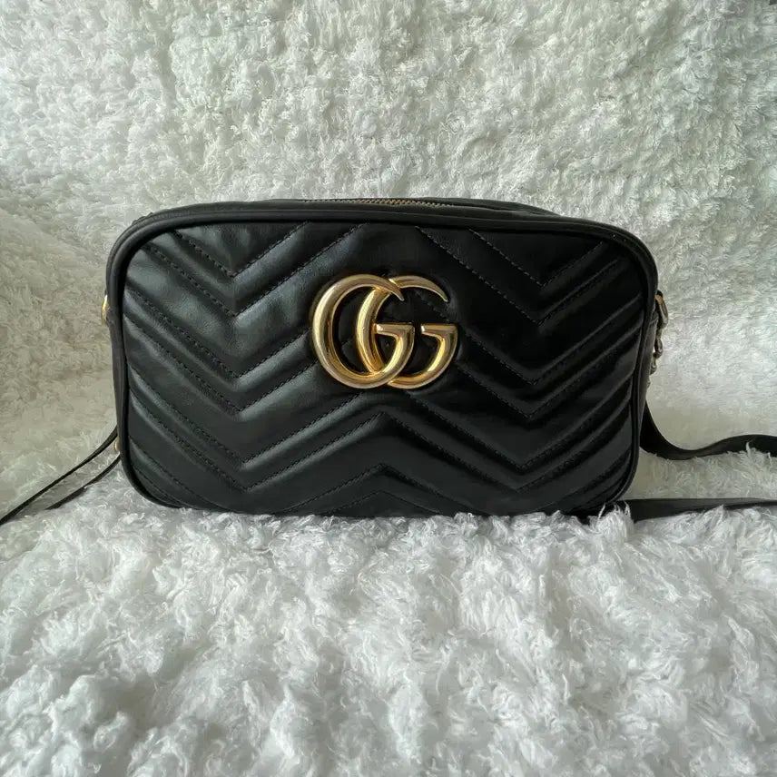 [BUNJANG] Gucci Marmont Black Chain Bag / 구찌 마몬트 블랙 체인백