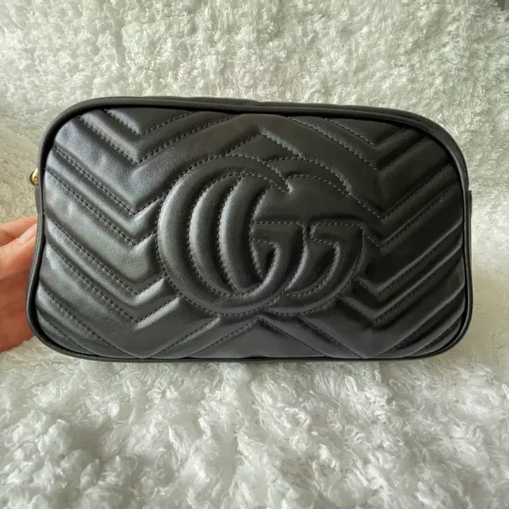 [BUNJANG] Gucci Marmont Black Chain Bag / 구찌 마몬트 블랙 체인백