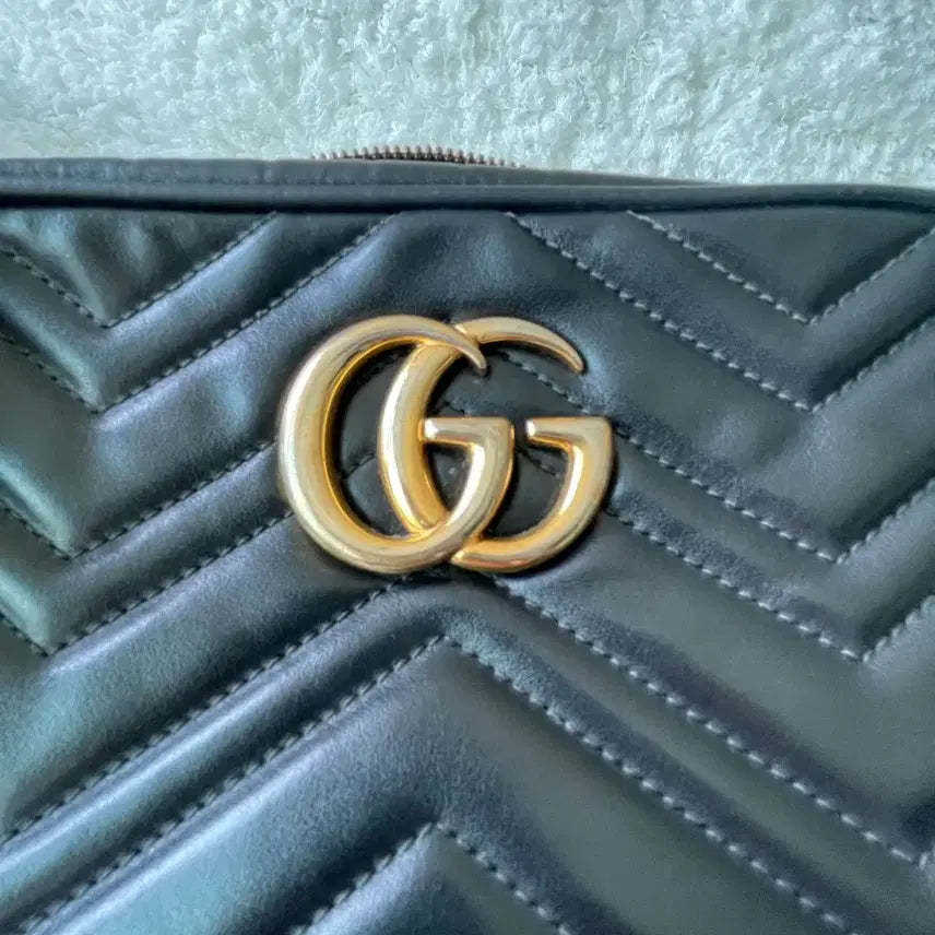 [BUNJANG] Gucci Marmont Black Chain Bag / 구찌 마몬트 블랙 체인백