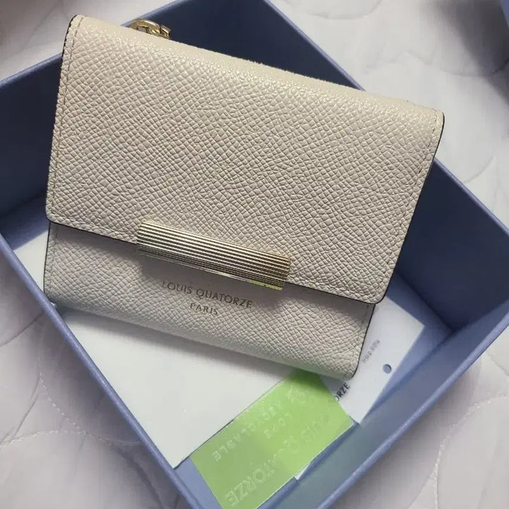 [BUNJANG] Louis Quatorze Ivory Compact Wallet / 루이까또즈 아이보리 반지갑