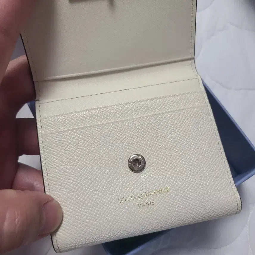 [BUNJANG] Louis Quatorze Ivory Compact Wallet / 루이까또즈 아이보리 반지갑
