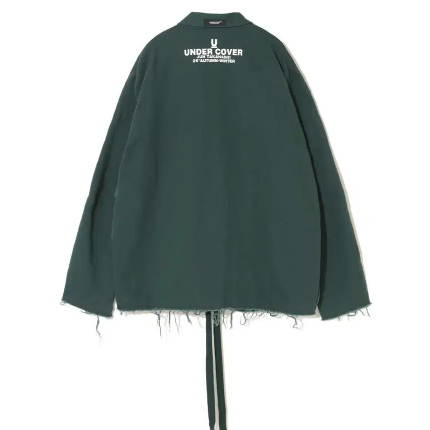 [BUNJANG] Undercover 35th Anniversary Archive Re-Issue Coach Jacket Vintage Green / [새상품] 언더커버 35주년 한정 아카이브 복각 코치 자켓 빈티지 그린