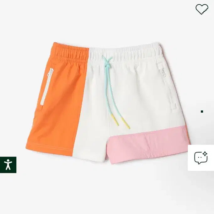 [BUNJANG] Lacoste Live Color Block Pique Shorts / [이민정리] (새상품) 라코스테 라이브 컬러블럭 피케 반바지