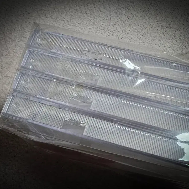 [BUNJANG] 12mm Wide Jewel Cases (CD) - 4 Piece Bundle - New / 일본반 전용 12mm 와이드 쥬얼케이스. 1CD 용. 4개 일괄. 신품.