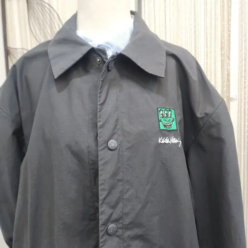 [BUNJANG] Keith Haring Dark Gray Jacket / 키스해링 다크그레이 자켓 110사이즈 간절기용